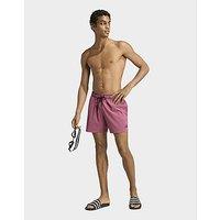 adidas Irridescent Seersucker Swim Shorts 5 Inch - Red - Mens