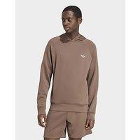 adidas TREFOIL ESSENTIALS SPACER HOODIE - Brown - Mens