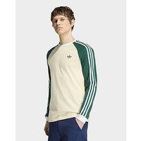 adidas 3-stripes Longsleeve Tee - Yellow - Mens
