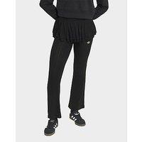 adidas Slim Ruffle Knitted Leggings - Black - Kids