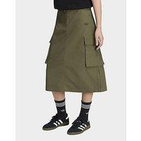 adidas MIDI RIPSTOP CARGO SKIRT - Green - Kids