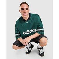 adidas Originals Adicolor Oversized Football Jersey - Green - Mens