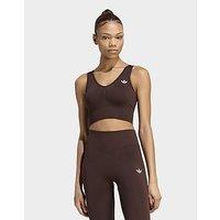 adidas Essentials Seamless Bralette - Brown - Womens