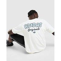 adidas Originals Trefoil Graphic T-Shirt - White - Mens