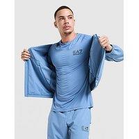 EA7 Emporio Armani Tech Sleeve T-Shirt - Blue - Mens