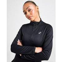 ASICS Core 1/4 Zip Top - Black - Womens