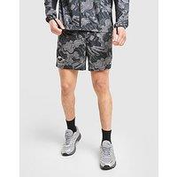 ASICS Fujitrail All Over Print Shorts - Black - Mens
