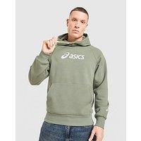 ASICS Logo Hoodie - Green - Mens
