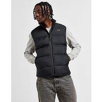 Fred Perry Inline Gilet - Black - Mens