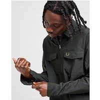 Fred Perry Overshirt - Green - Mens