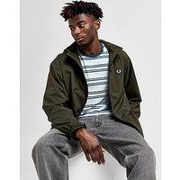 Fred Perry Badge Woven Jacket - Green - Mens