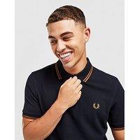 Fred Perry Twin Tipped Polo Shirt - Navy - Mens