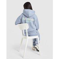New Balance Girls' Tonal Logo Hoodie Junior - Blue