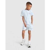 New Balance Bubble T-Shirt/Shorts Set Children - Blue