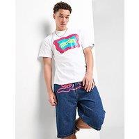 ICECREAM Block Logo T-Shirt - White - Mens