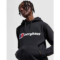 Berghaus Over The Head Logo Hoodie - Black - Mens