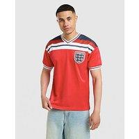 Score Draw England '82 World Cup Away Retro Shirt - Red - Mens
