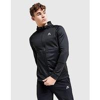 MONTIREX Flex Gridded Full Zip Hoodie - Black - Mens