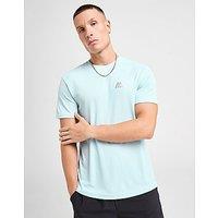 MONTIREX Peak Gridded T-Shirt - Blue - Mens
