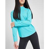 MONTIREX Girls' Energy 1/4 Zip Top Junior - Green
