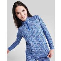 MONTIREX Girls' Trail 1/4 Zip Top Junior - Blue