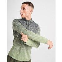 MONTIREX Trail Seamless 1/4 Zip Top - Green - Mens