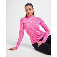 MONTIREX Trail 1/4 Zip Top - Pink - Womens