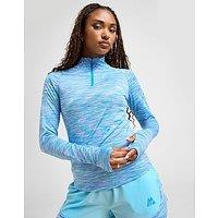 MONTIREX Trail 1/4 Zip Top - blue - Womens