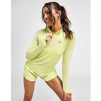 MONTIREX Breathe 1/4 Zip Top - Yellow - Womens
