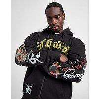 Ed Hardy Skull Bike Hoodie - Black - Mens