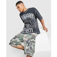 Ed Hardy Waffle Panther T-Shirt - Black - Mens