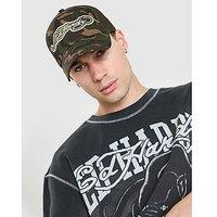 Ed Hardy Patch Trucker Cap - Green