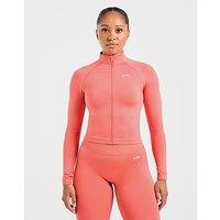 AYBL Adapt Seamless Full Zip Top - Orange - Womens