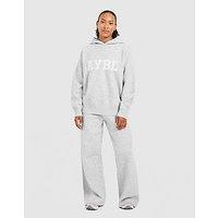 AYBL Varsity Knitted Wide Joggers - Grey - Womens