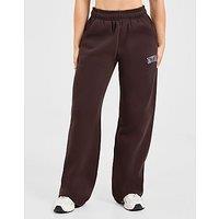 AYBL Varsity 2.0 Wide Leg Joggers - Brown - Womens