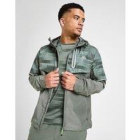 Trailberg Dimension Full Zip Windbreaker Hoodie - green - Mens