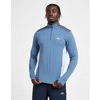 Trailberg Triathlon 1/4 Zip Top - Blue - Mens