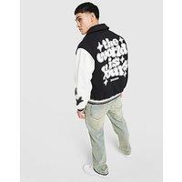 Lorenzo World Varsity Jacket - Black - Mens