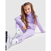 MONTIREX Girls' Graphic 1/4 Zip Set Children - Purple