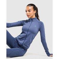 MONTIREX Evolve Seamless Full Zip Top - Blue - Womens