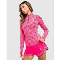 MONTIREX Trail 1/4 Zip Top - Red - Womens