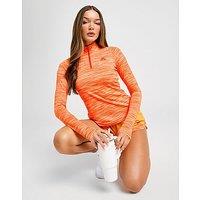MONTIREX Trail 1/4 Zip Top - Orange - Womens