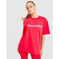 MONTIREX Short Sleeve T-Shirt - Red - Womens