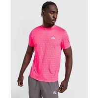MONTIREX Cube Jacquard T-Shirt - Pink - Mens
