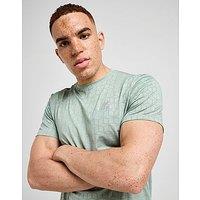 MONTIREX Cube Jacquard T-Shirt - Green - Mens