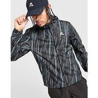 MONTIREX Vigour All Over Print Windbreaker - Black - Mens
