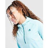 MONTIREX Girls' Rise Lightweight 1/2 Zip Jacket Junior - Blue - Kids