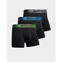 MONTIREX 3-Pack Boxers - Black
