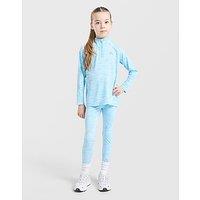 MONTIREX Girls' Trail 1/4 Zip Top/Leggings Set Children - Blue