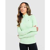 MONTIREX Fly 1/4 Zip Top - Green - Womens